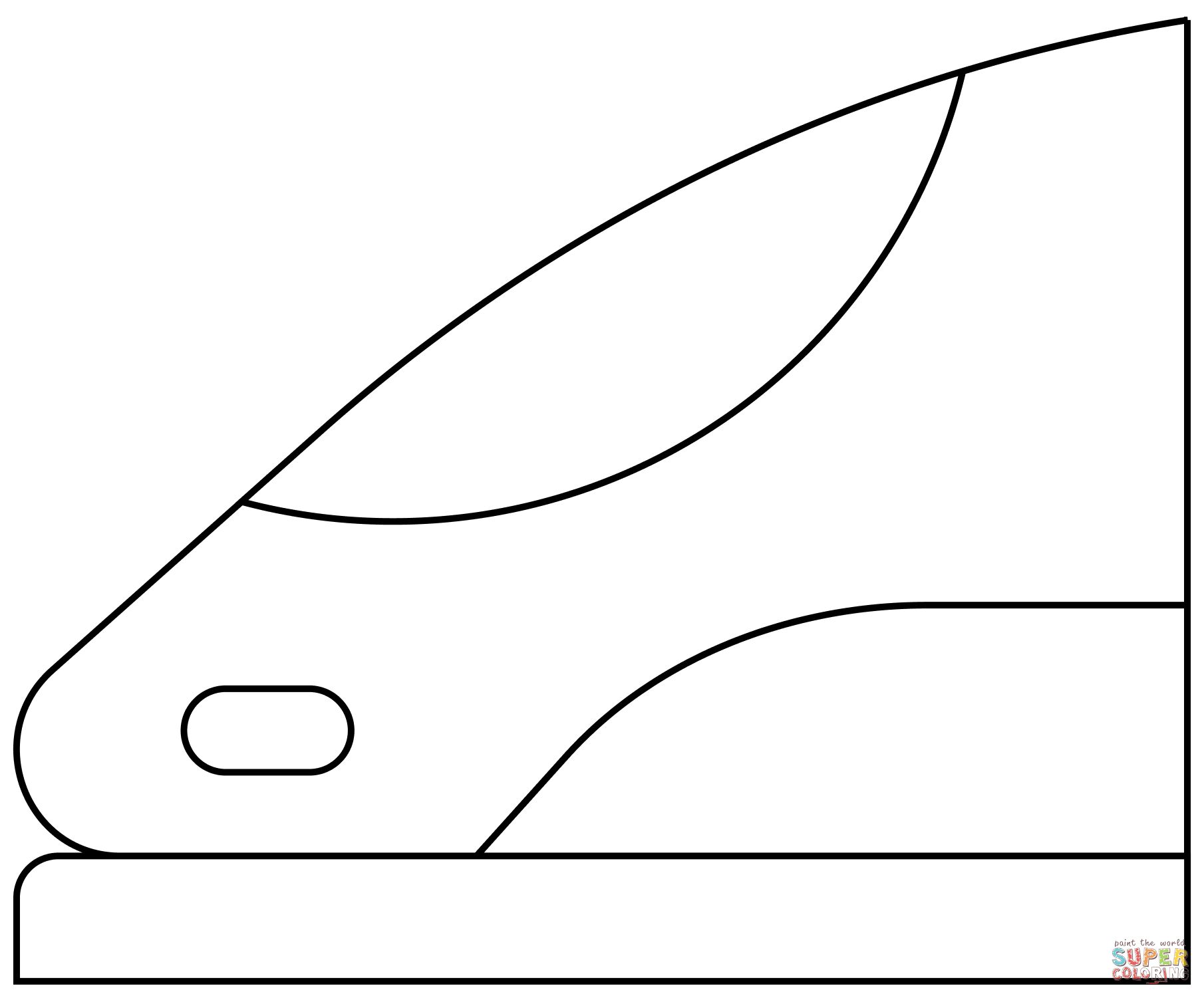 Çocuklar İçin Tren Boyama Sayfaları 