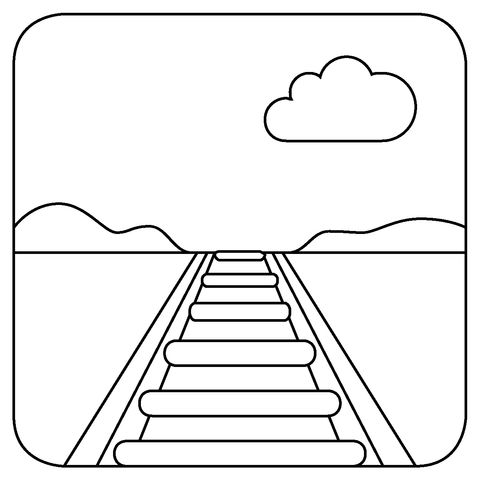 Çocuklar İçin Tren Boyama Sayfaları 