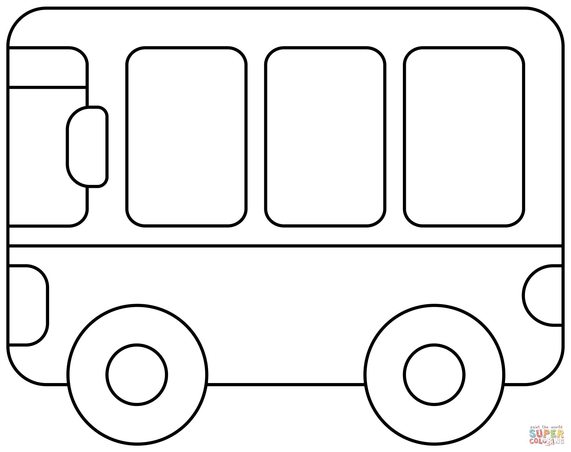 Çocuklar İçin Tren Boyama Sayfaları 