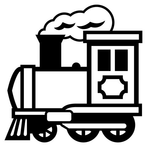 Çocuklar İçin Tren Boyama Sayfaları 