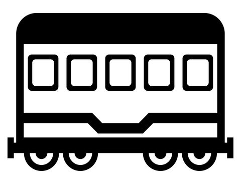 Çocuklar İçin Tren Boyama Sayfaları 