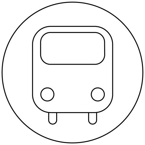 Çocuklar İçin Tren Boyama Sayfaları 