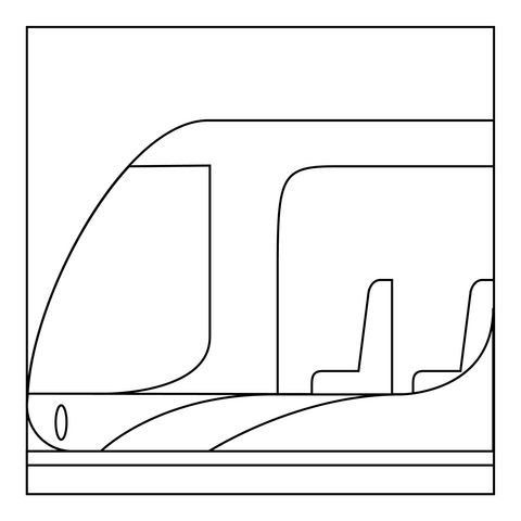 Çocuklar İçin Tren Boyama Sayfaları 