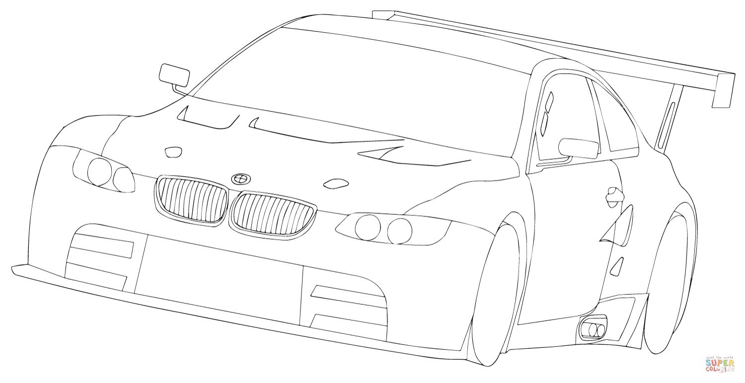 Çocuklar İçin Bmw Boyama Sayfaları 