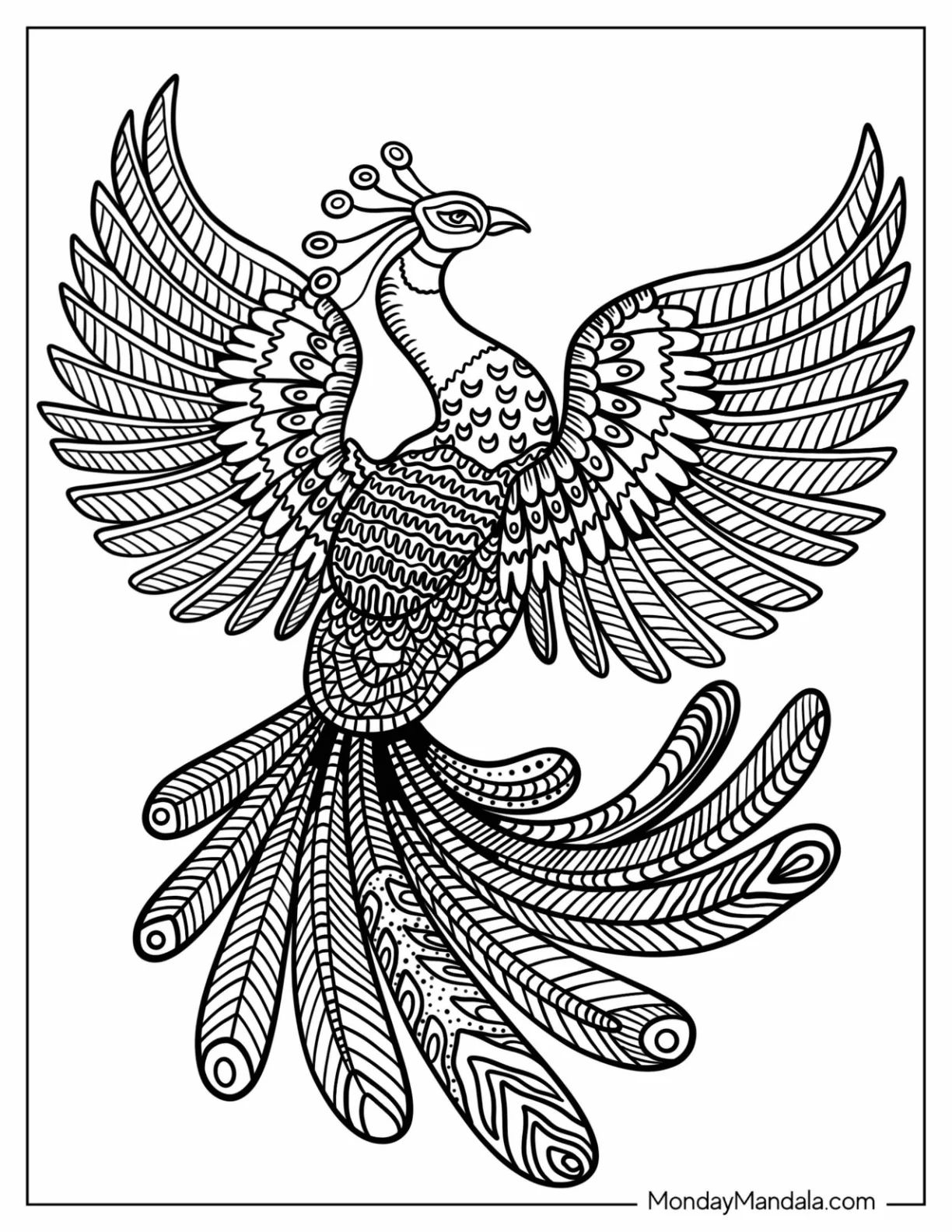 Çocuklar İçin  Yetişkinler için Animal-Mandala Boyama Sayfaları 