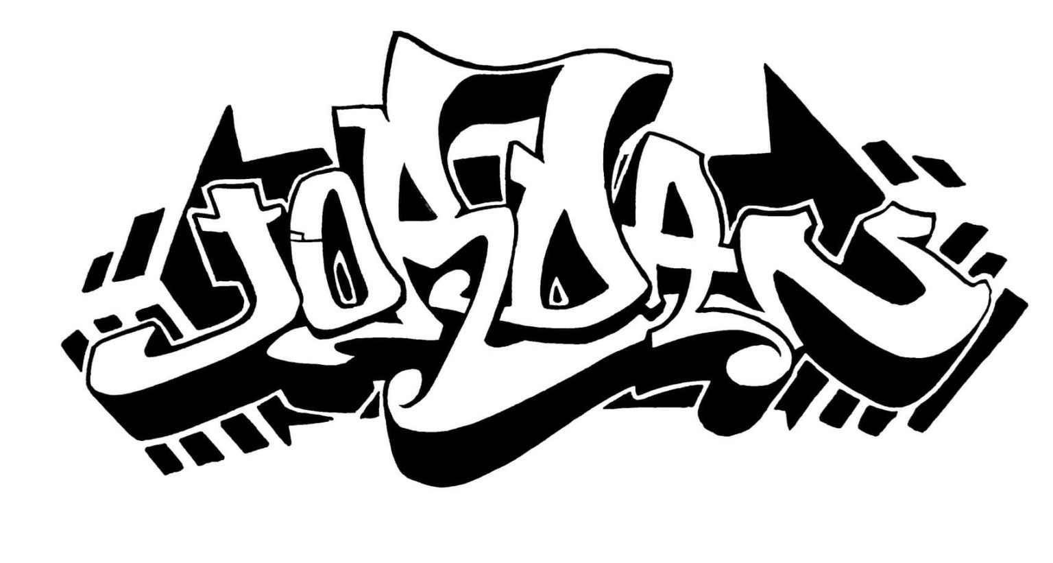 Çocuklar İçin  Grafity Boyama Sayfaları 