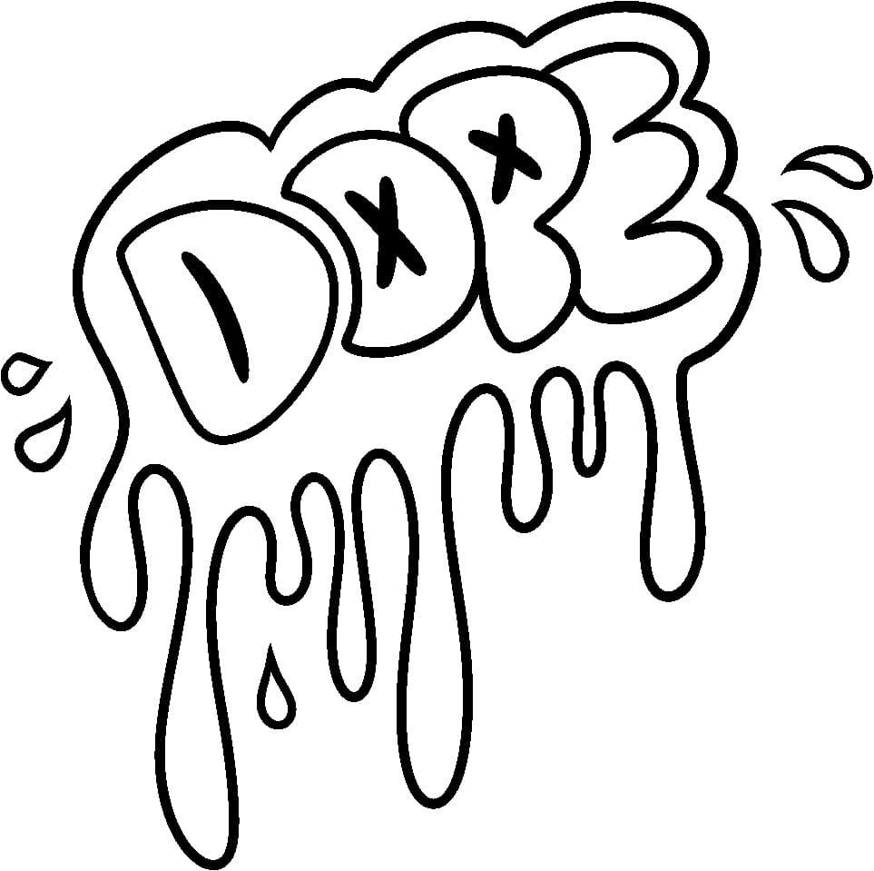 Çocuklar İçin  Grafity Boyama Sayfaları 
