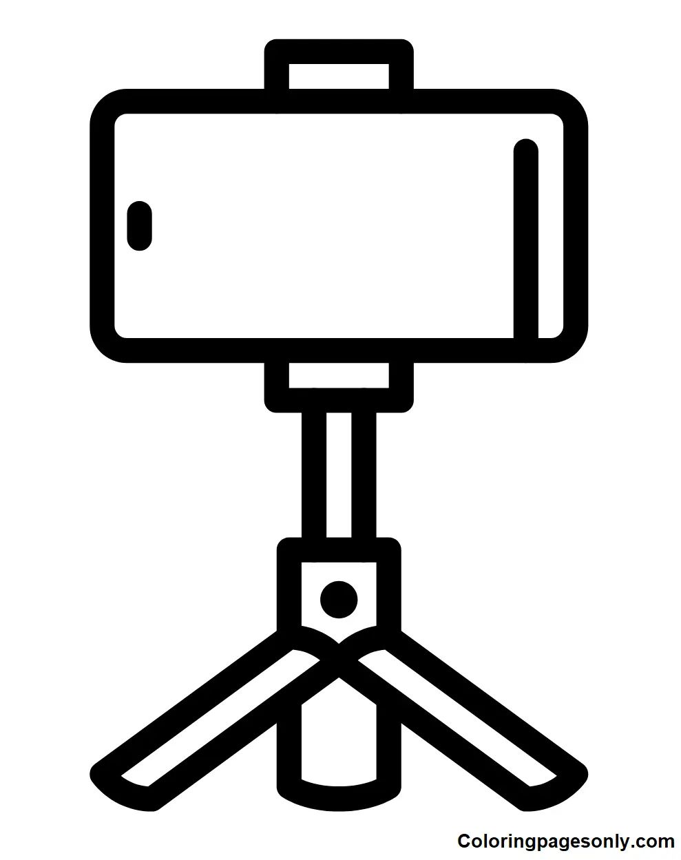 Çocuklar İçin  Selfie Boyama Sayfaları 