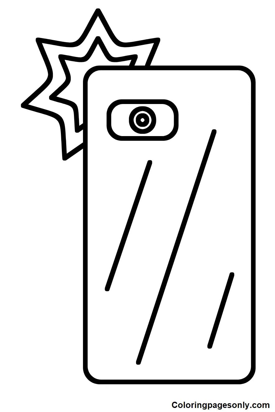 Çocuklar İçin  Selfie Boyama Sayfaları 