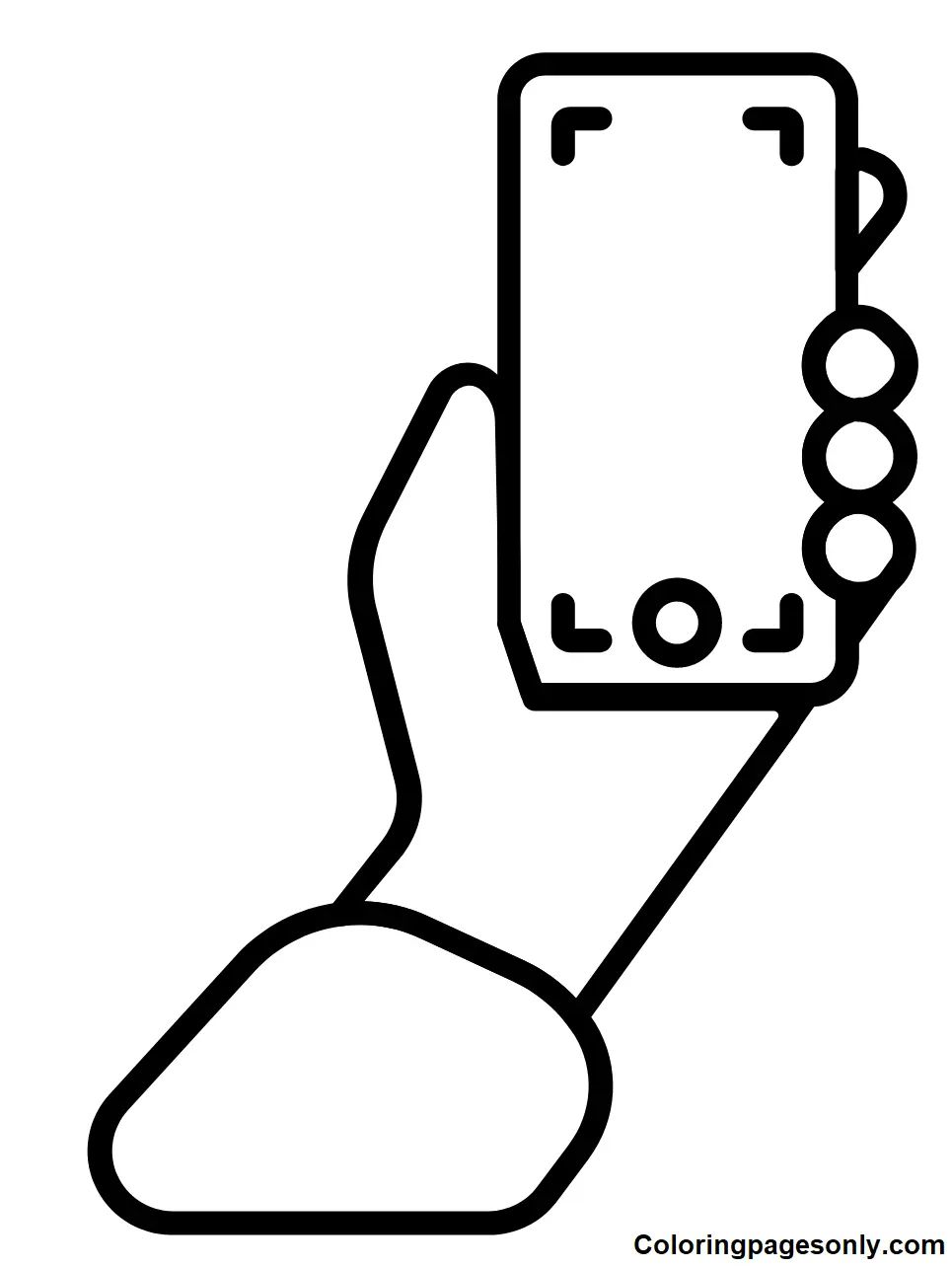 Çocuklar İçin  Selfie Boyama Sayfaları 
