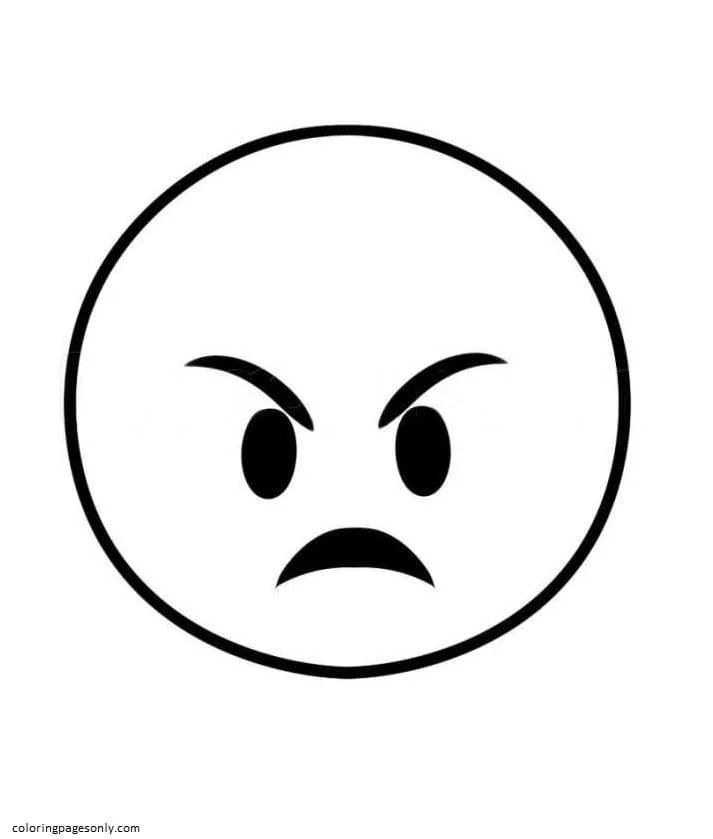 Çocuklar İçin  Emoji Boyama Sayfaları 