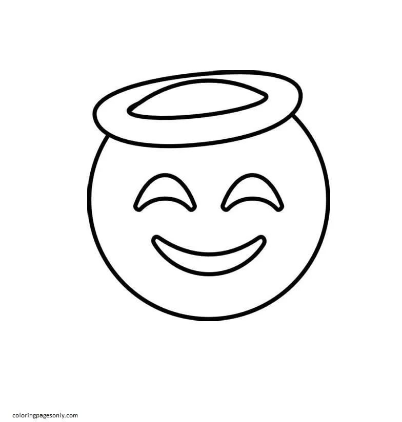Çocuklar İçin  Emoji Boyama Sayfaları 