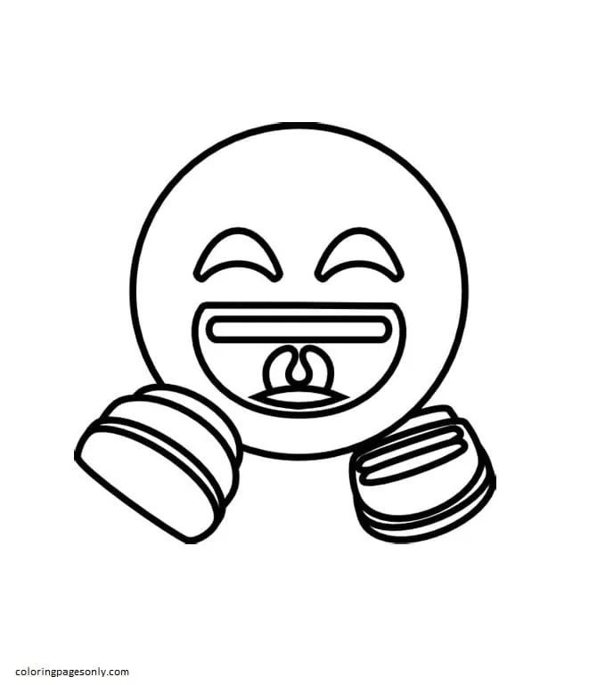 Çocuklar İçin  Emoji Boyama Sayfaları 