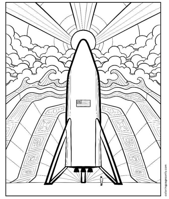 Çocuklar İçin  Ünlüler Elon-Musk Boyama Sayfaları 