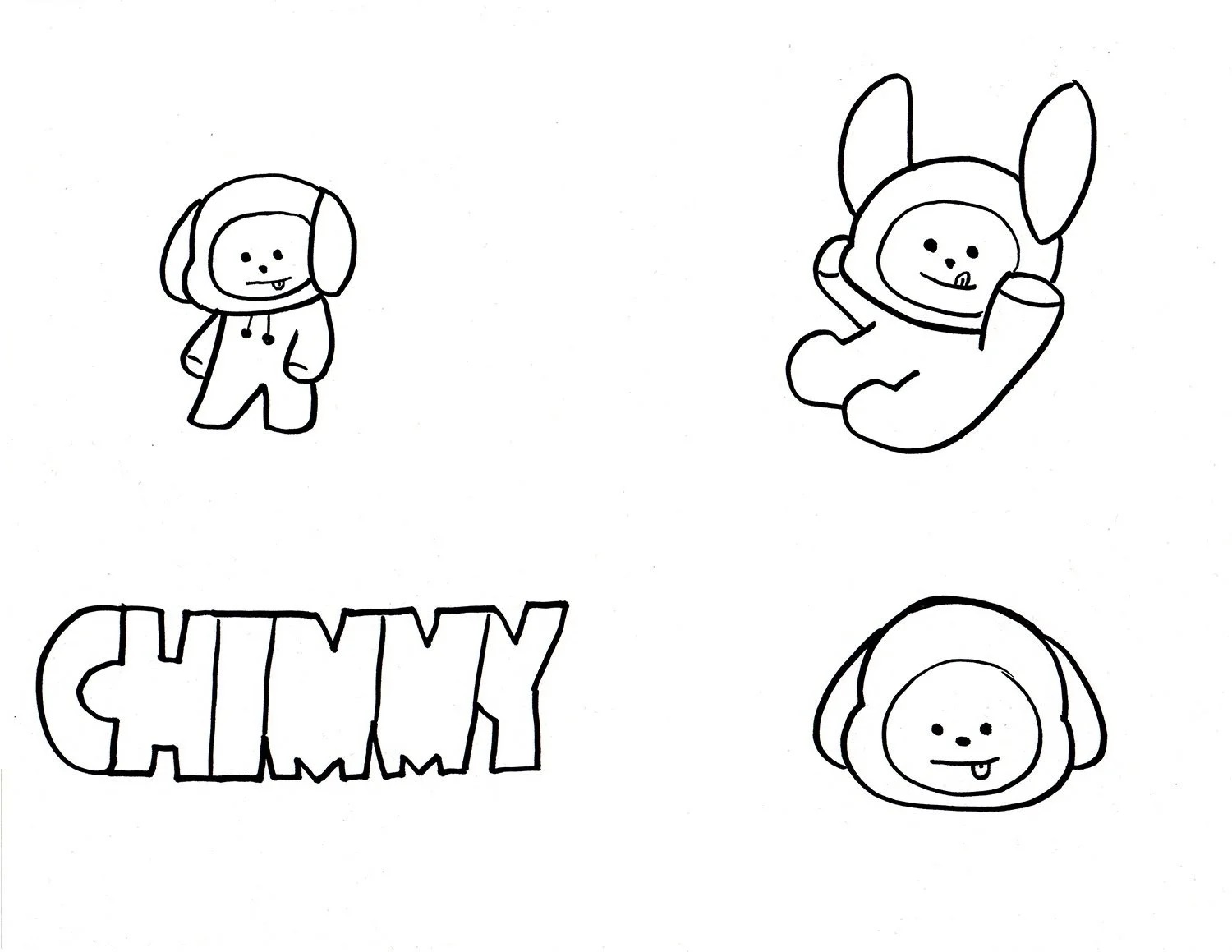 Çocuklar İçin Bt21 Boyama Sayfaları 