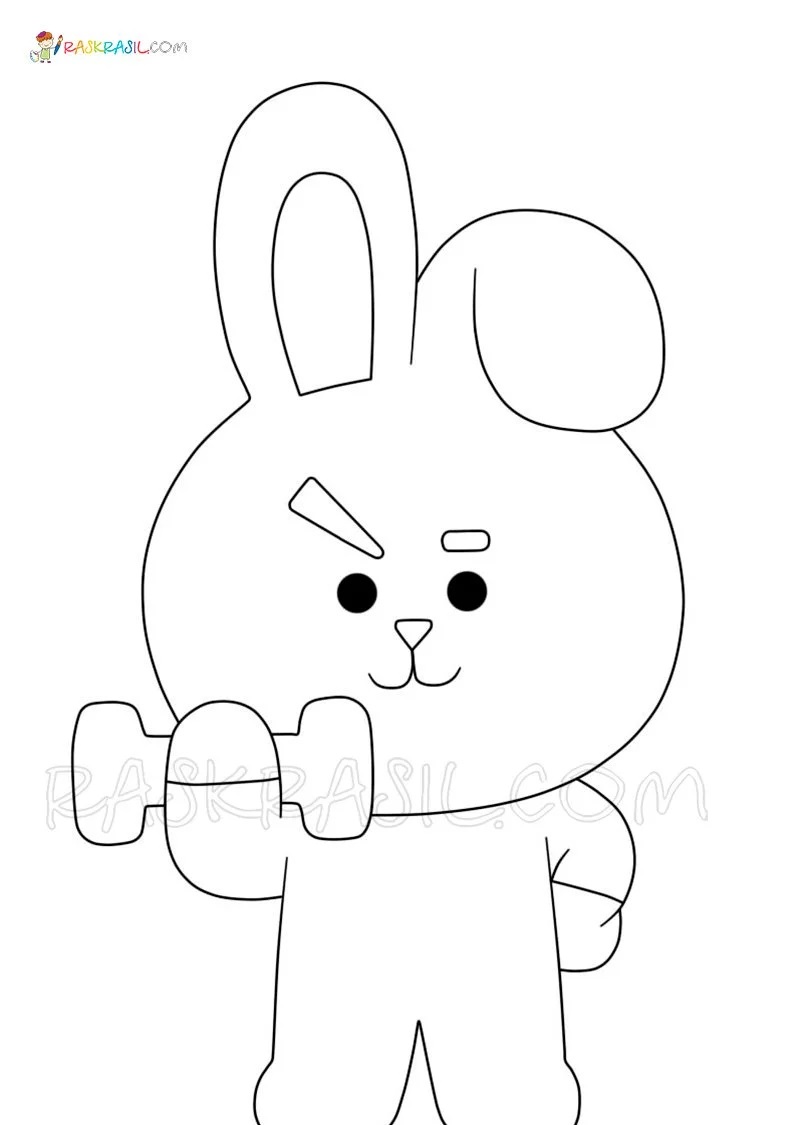 Çocuklar İçin Bt21 Boyama Sayfaları 