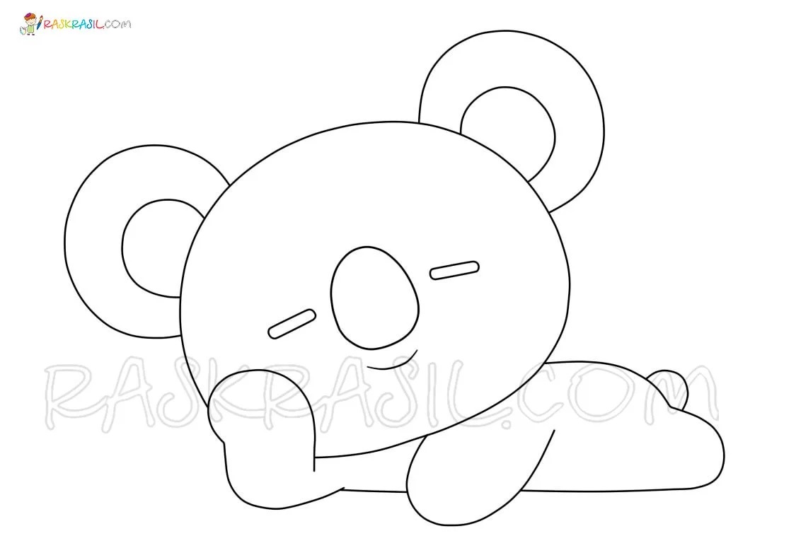 Çocuklar İçin Bt21 Boyama Sayfaları 