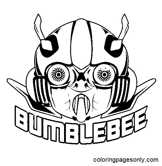 Çocuklar İçin Bumblebee Boyama Sayfaları 
