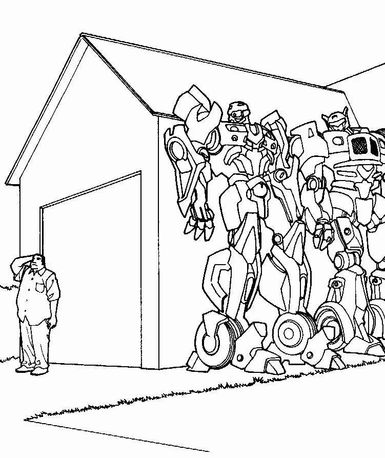 Çocuklar İçin Bumblebee Boyama Sayfaları 