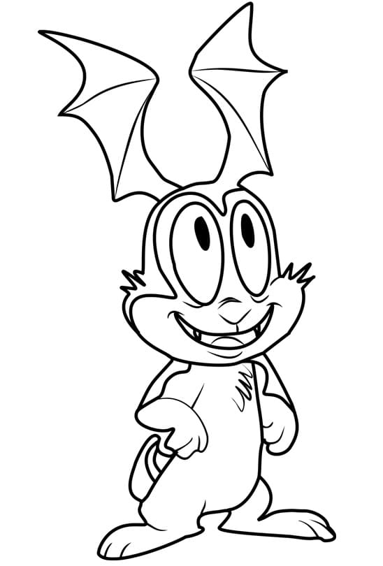 Çocuklar İçin Bunnicula Boyama Sayfaları 