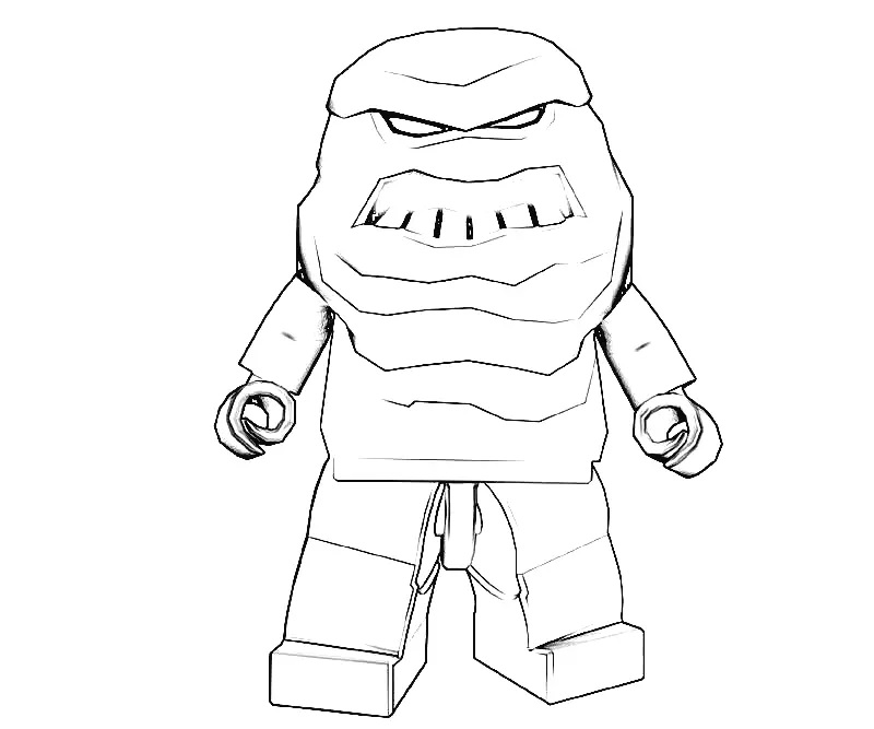 Çocuklar İçin Clayface Boyama Sayfaları 