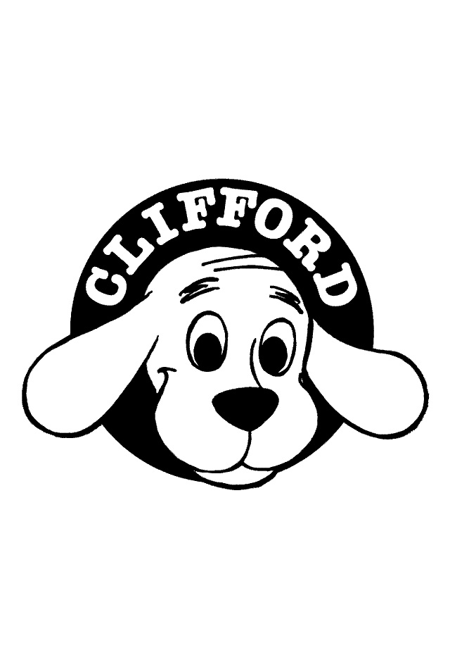 Çocuklar İçin Clifford Boyama Sayfaları 