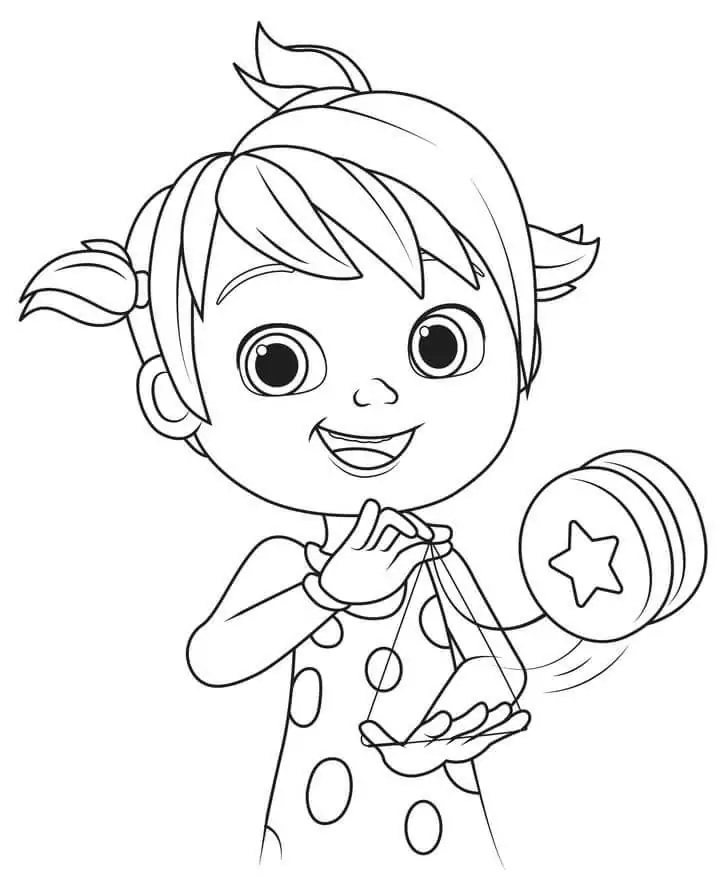 Çocuklar İçin Cocomelon Boyama Sayfaları 