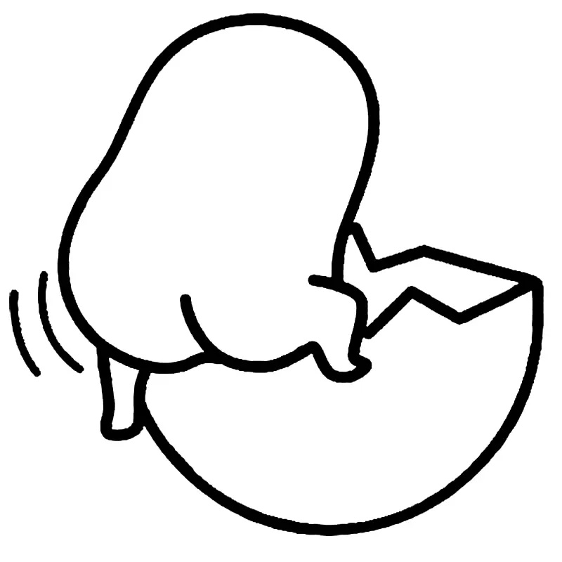 Çocuklar İçin Gudetama Boyama Sayfaları 