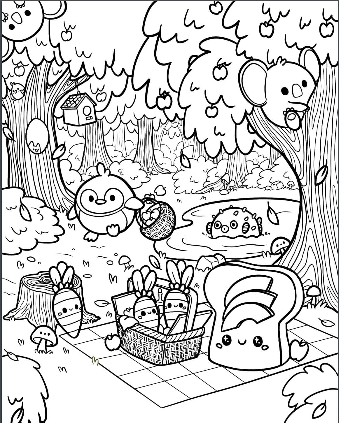 Çocuklar İçin Squishmallows Boyama Sayfaları 