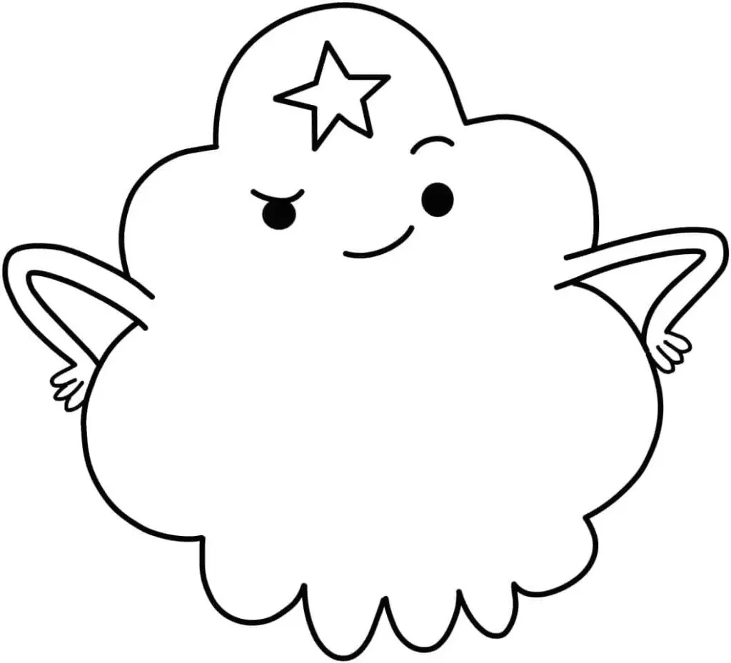 Çocuklar İçin Adventure Time Boyama Sayfaları 