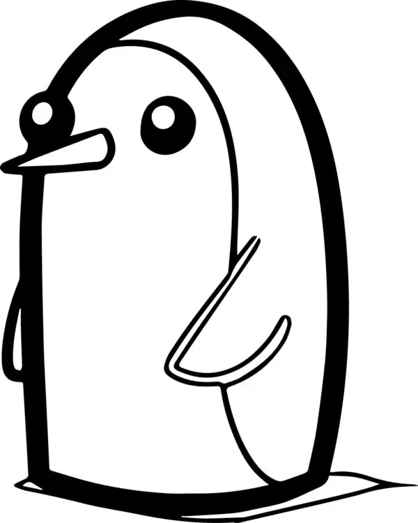 Çocuklar İçin Adventure Time Boyama Sayfaları 