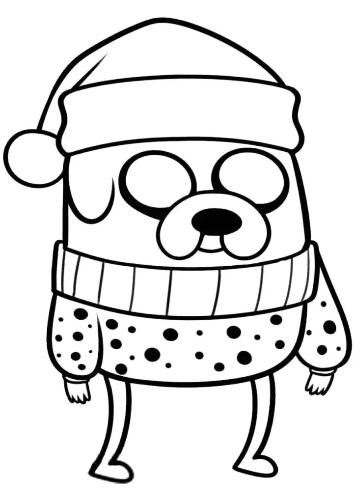 Çocuklar İçin Adventure Time Boyama Sayfaları 