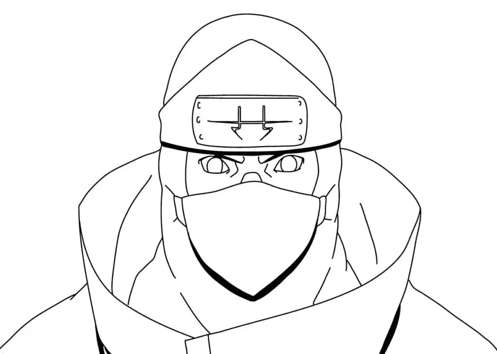 Çocuklar İçin Akatsuki Boyama Sayfaları 