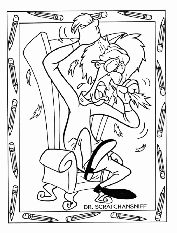 Çocuklar İçin Animaniacs Boyama Sayfaları 