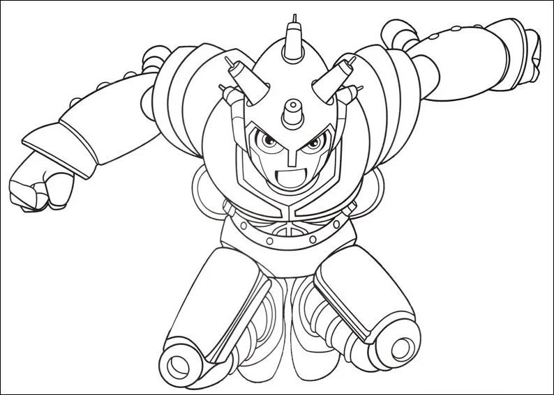 Çocuklar İçin Astroboy Boyama Sayfaları 