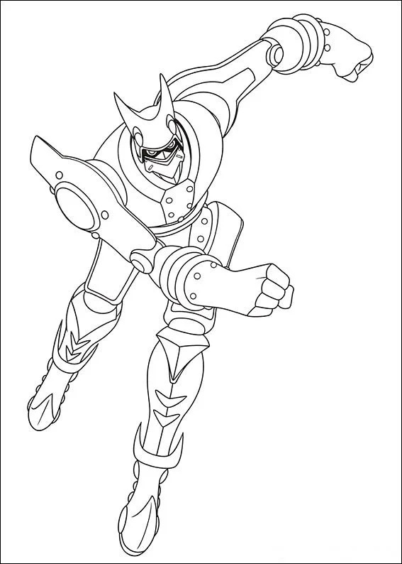 Çocuklar İçin Astroboy Boyama Sayfaları 