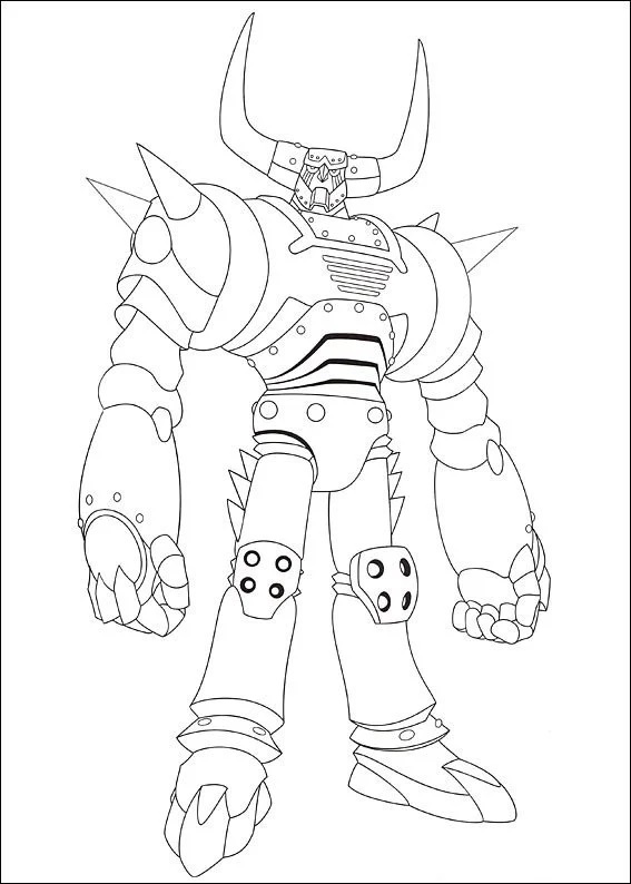 Çocuklar İçin Astroboy Boyama Sayfaları 