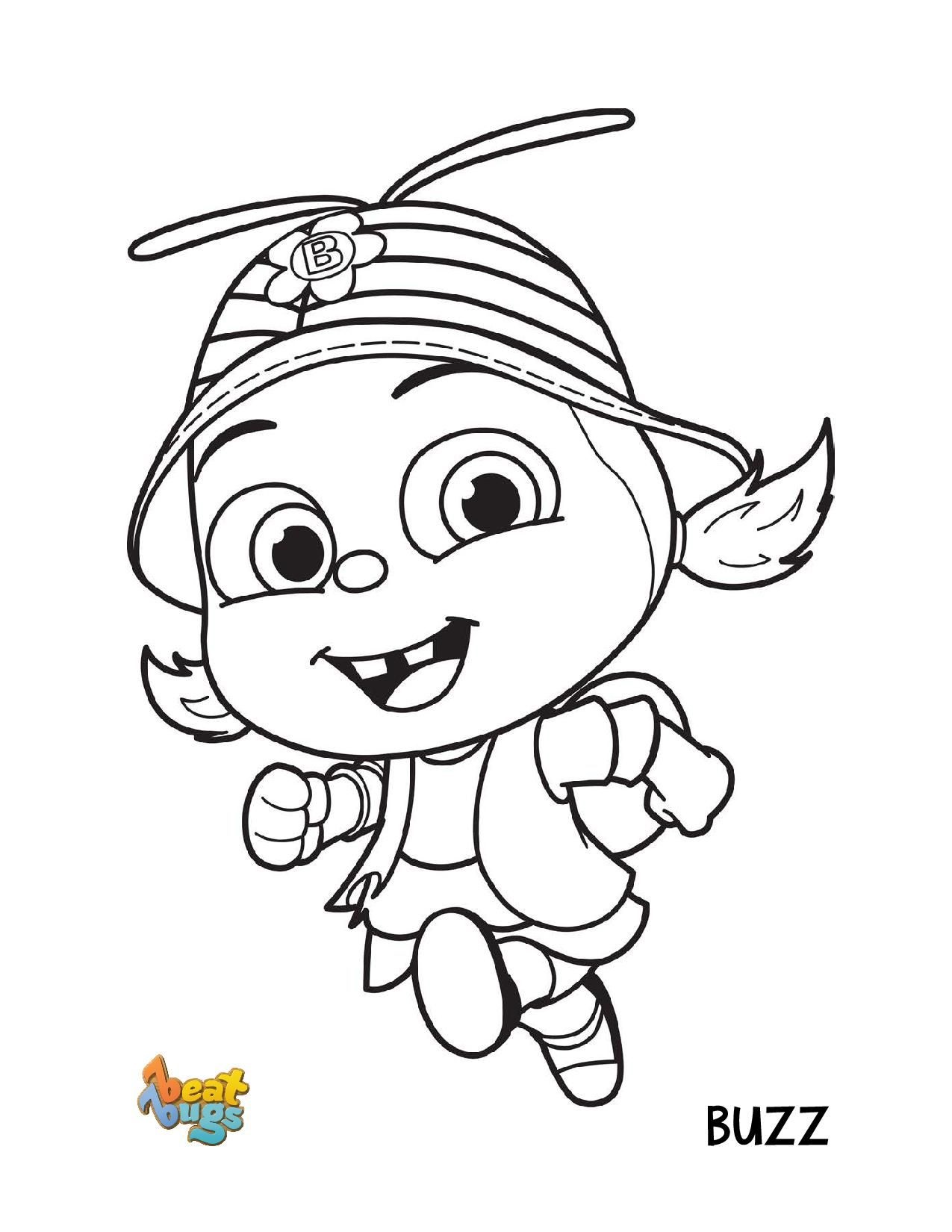 Çocuklar İçin Beat Bugs Boyama Sayfaları 