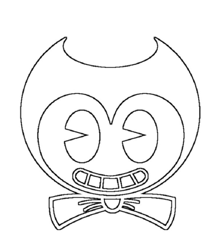 Çocuklar İçin Bendy Boyama Sayfaları 