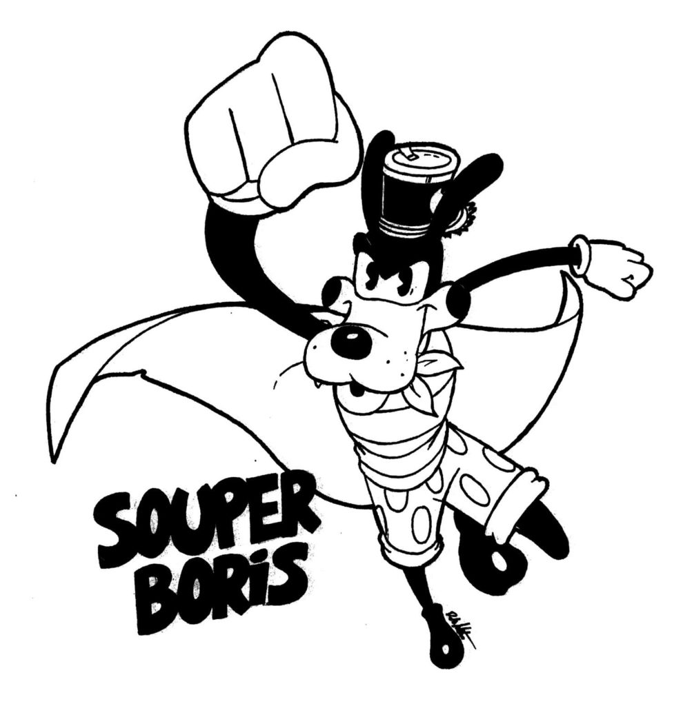 Çocuklar İçin Bendy Boyama Sayfaları 