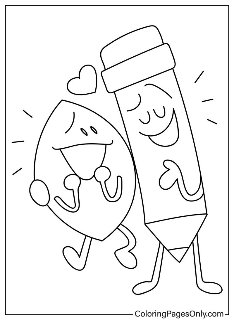 Çocuklar İçin bfdi Boyama Sayfaları 