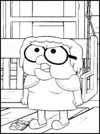 Çocuklar İçin Big City Greens Boyama Sayfaları 