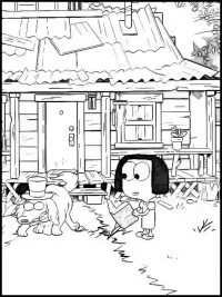 Çocuklar İçin Big City Greens Boyama Sayfaları 