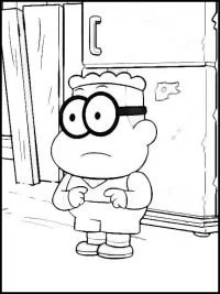 Çocuklar İçin Big City Greens Boyama Sayfaları 