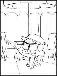 Çocuklar İçin Big City Greens Boyama Sayfaları 