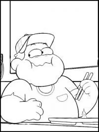 Çocuklar İçin Big City Greens Boyama Sayfaları 