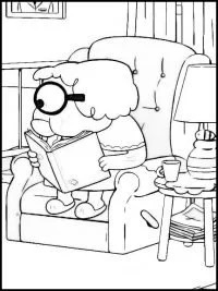 Çocuklar İçin Big City Greens Boyama Sayfaları 