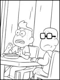 Çocuklar İçin Big City Greens Boyama Sayfaları 