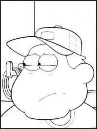 Çocuklar İçin Big City Greens Boyama Sayfaları 
