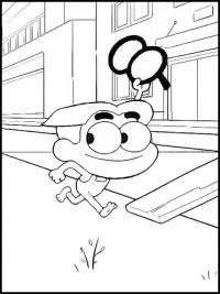 Çocuklar İçin Big City Greens Boyama Sayfaları 